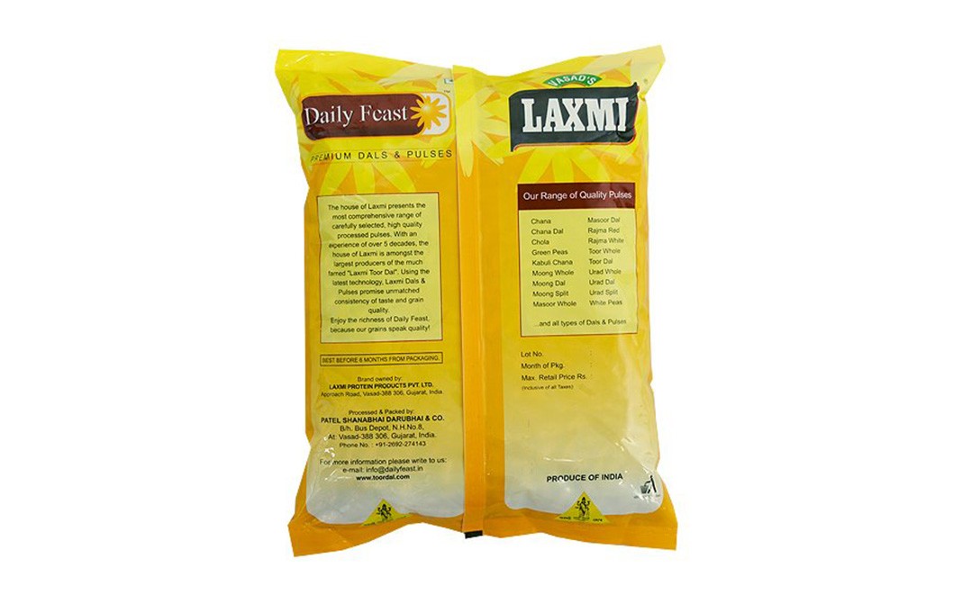 Laxmi Daily Feast White Peas    Pack  1 kilogram